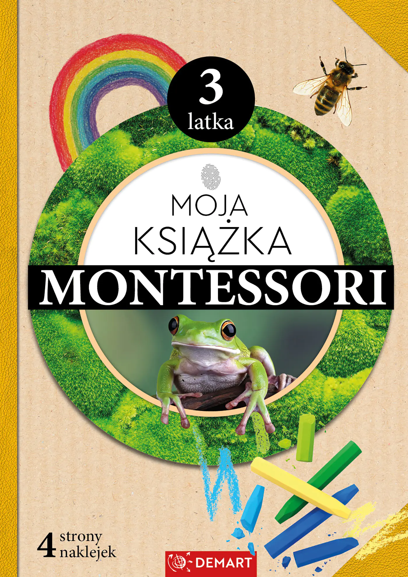 Książka - Moja książka Montessori 3-latka