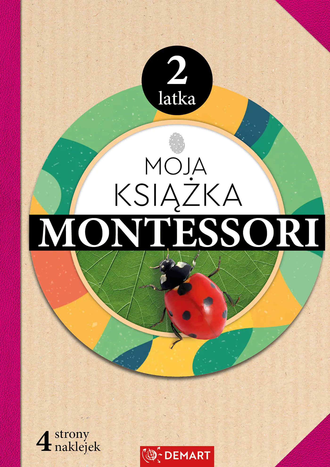 Książka - Moja książka Montessori 2-latka