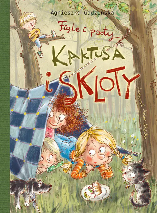 Książka - Figle i psoty Kaktusa i Skloty