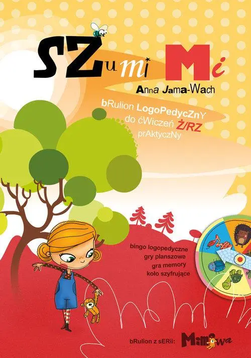 Książka - Szumi Mi. Brulion logopedyczny do ćwiczeń Ż/RZ praktyczny
