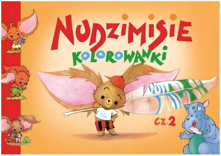 Książka - Nudzimisie. Kolorowanki. Część 2