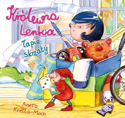 Książka - Królewna Lenka łapie skrzaty