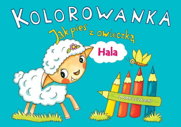 Książka - Jak pies z owieczką. Hala