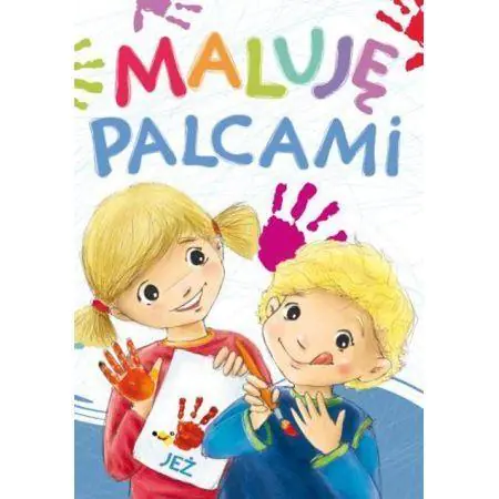 Książka - Maluję palcami. Jeż