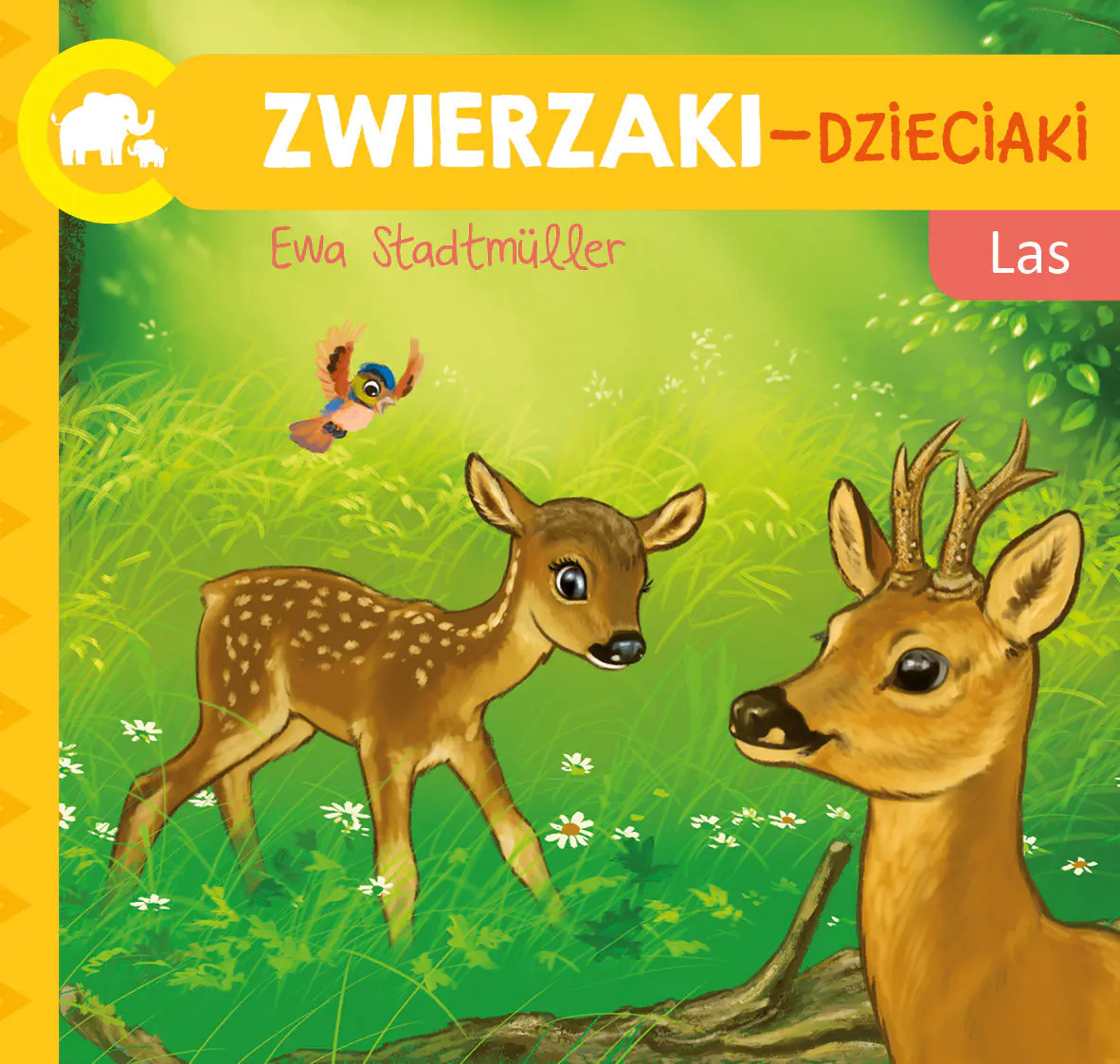 Książka - Las. Zwierzaki dzieciaki
