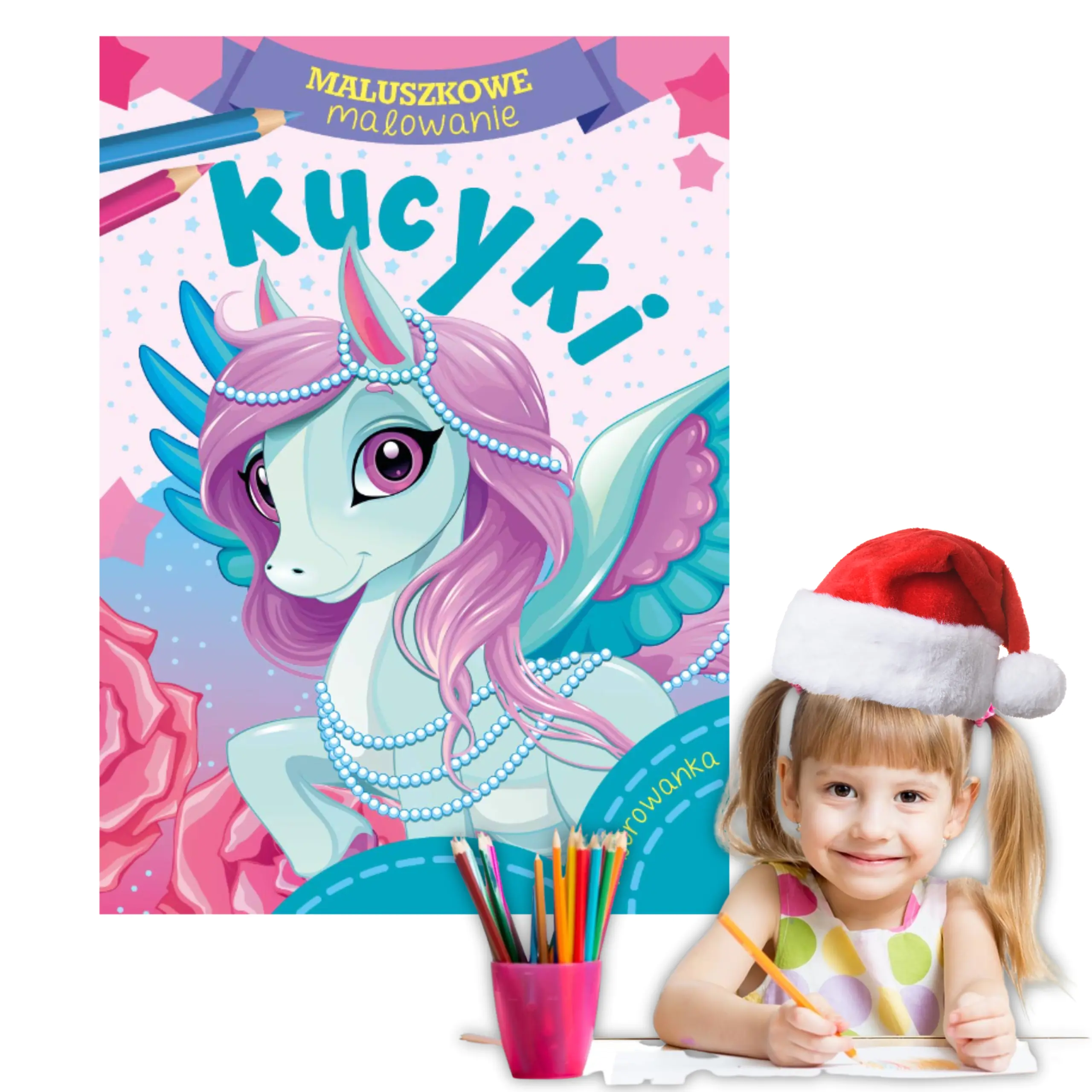 Książka - Kucyki Maluszkowe Malowanie Kolorowanka