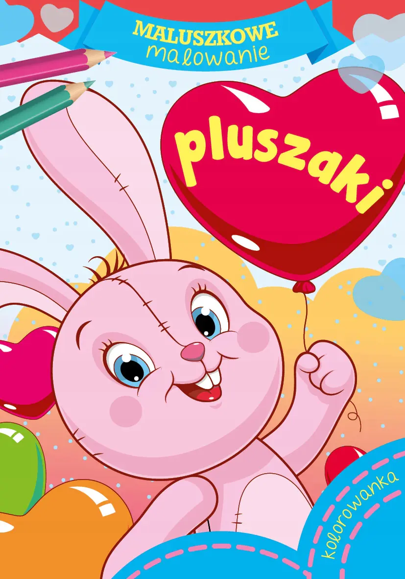 Książka - Skrzat, Malowanka A5 maluszkowe malowanie, pluszaki, 158331 Sk