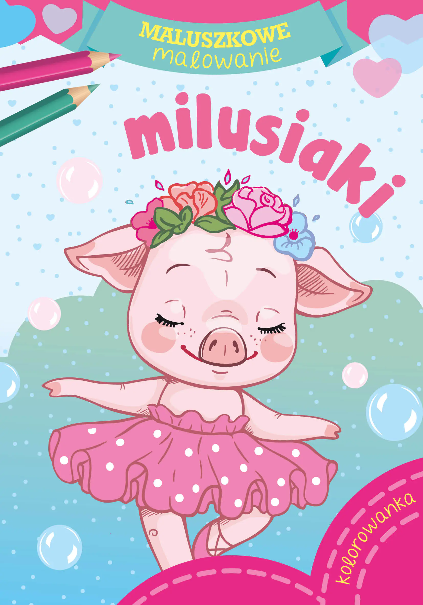 Książka - Skrzat, Malowanka A5 maluszkowe malowanie, Milusiaki, 159864