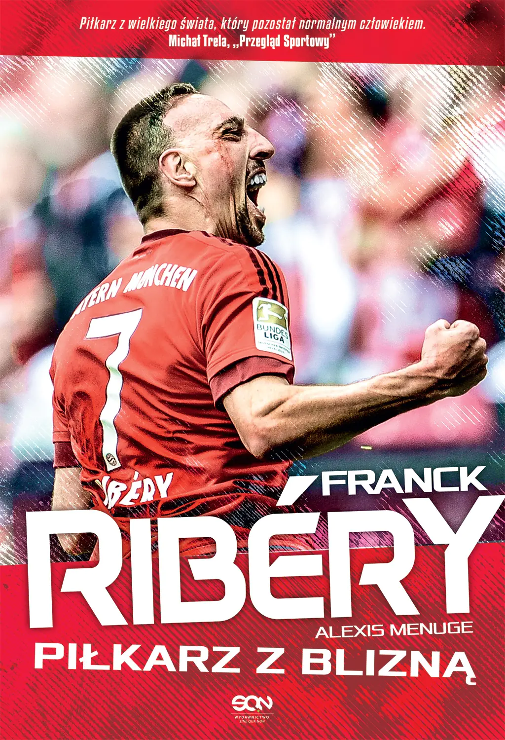 Książka - Franck Ribery. Piłkarz z blizną