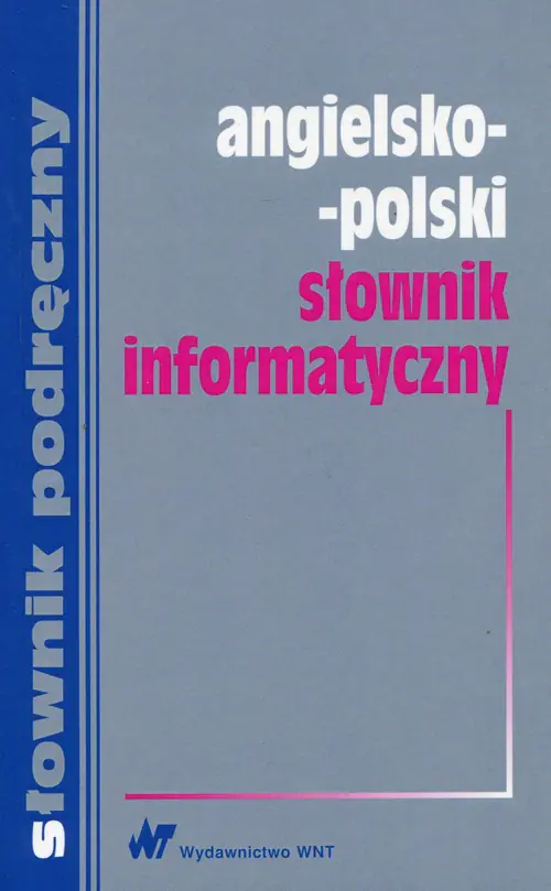 Książka - Angielsko-polski słownik informatyczny