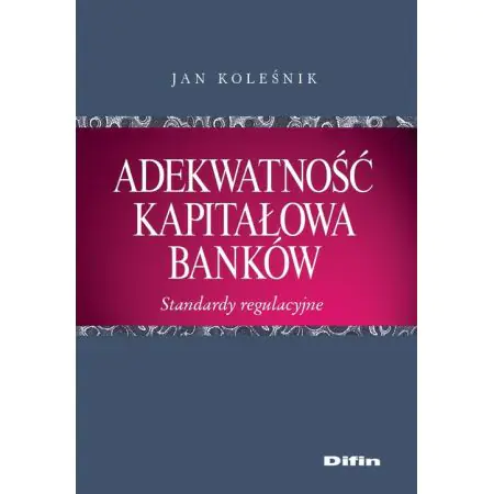 Książka - Adekwatność kapitałowa banków