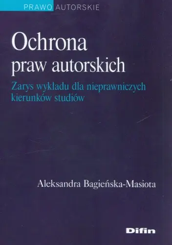 Książka - Ochrona praw autorskich