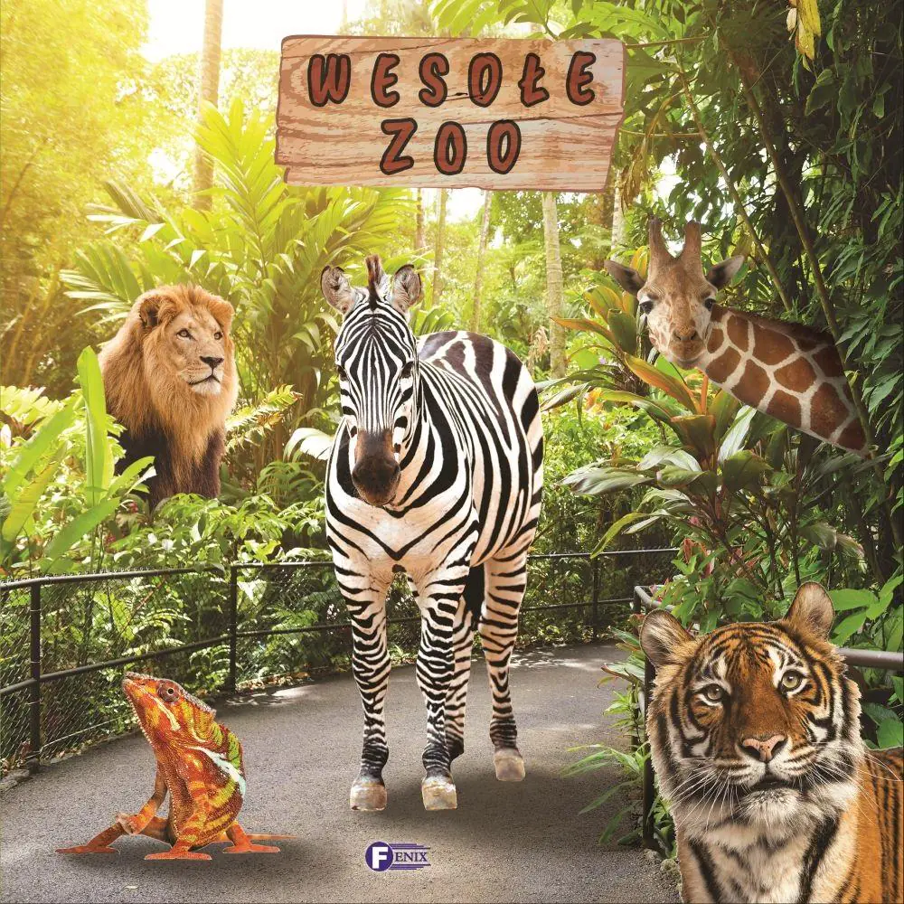 Książka - Wesołe zoo