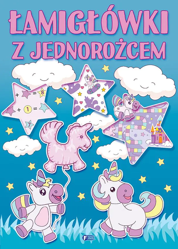 Książka - Łamigłówki z jednorożcem