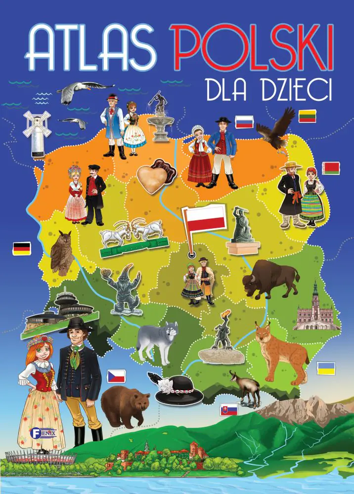 Książka - Atlas Polski dla dzieci