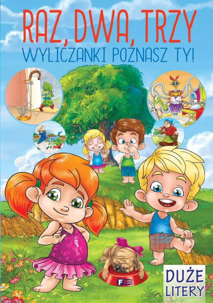 Książka - Raz, dwa, trzy. Wyliczanki poznasz ty!