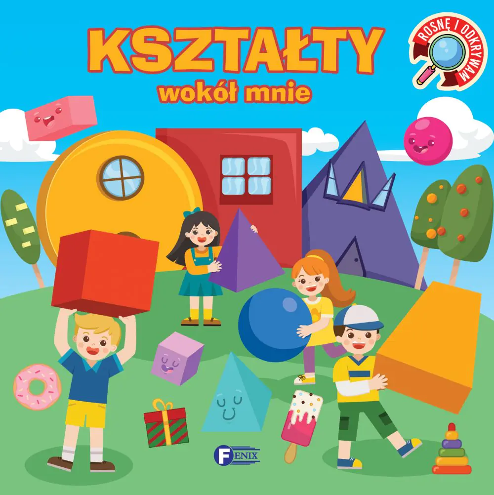 Książka - Kształty wokół mnie. Rosnę i odkrywam