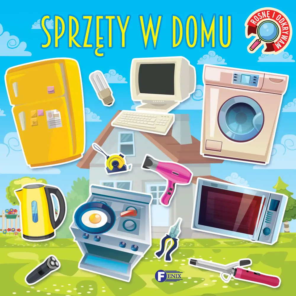 Książka - Sprzęty w domu. Rosnę i odkrywam