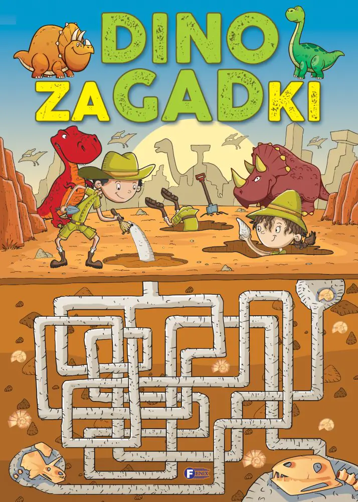 Książka - Dinozagadki