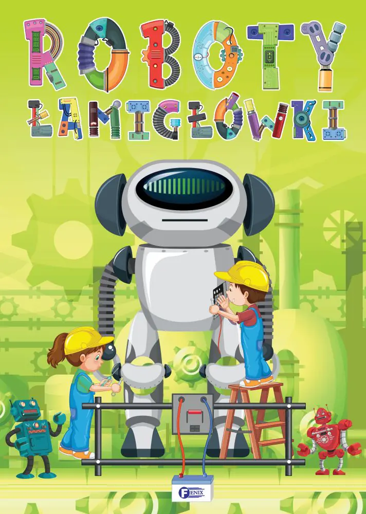 Książka - Roboty. Łamigłówki