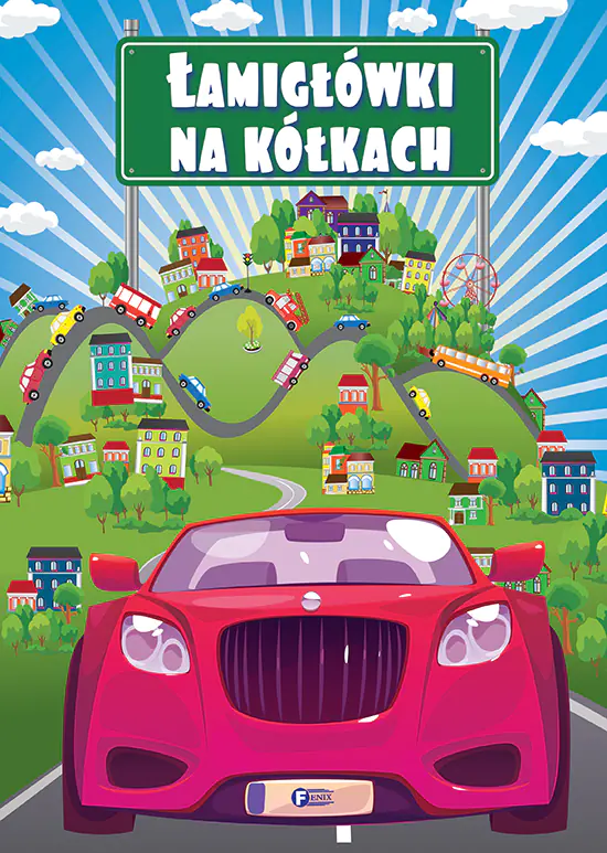 Książka - Łamigłówki na kółkach