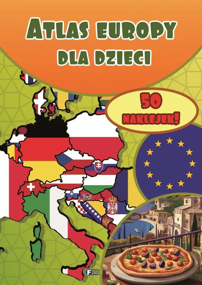 Książka - Atlas Europy dla dzieci