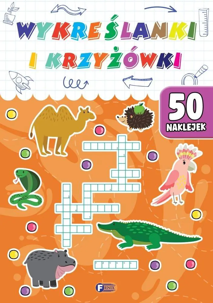 Książka - Wykreslanki krzyżówki