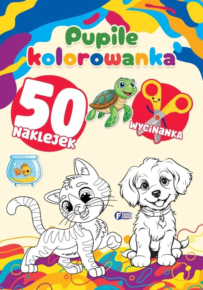 Książka - Pupile. Kolorowanka