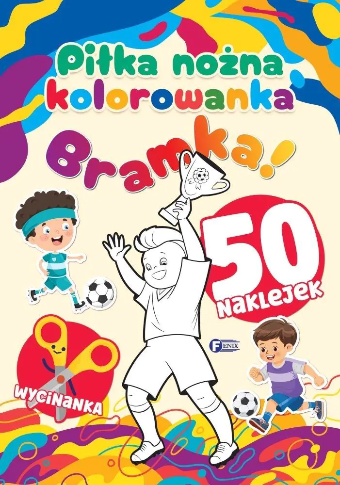 Książka - Piłka nożna. Kolorowanka