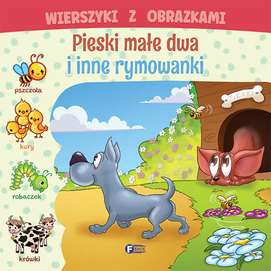 Książka - Wierszyki z obrazkami. Pieski małe dwa i inne rymowanki
