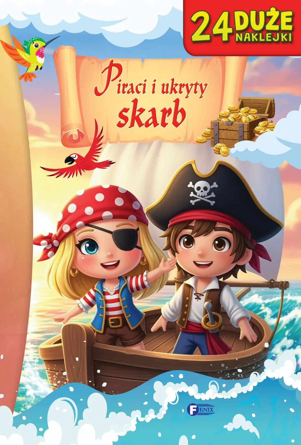 Książka - Piraci i ukryty skarb