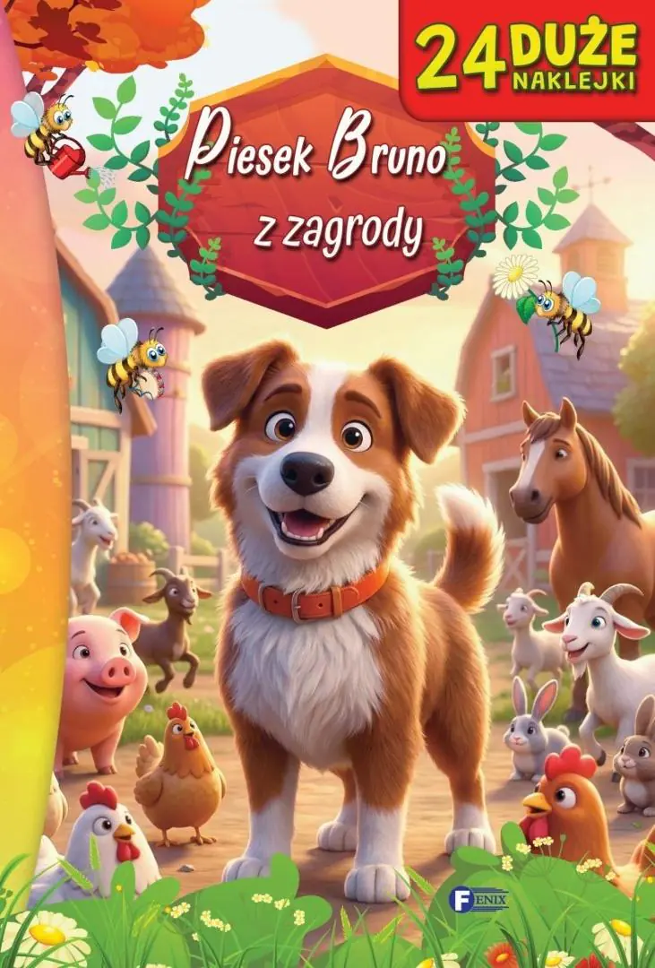 Książka - Piesek Bruno z zagrody