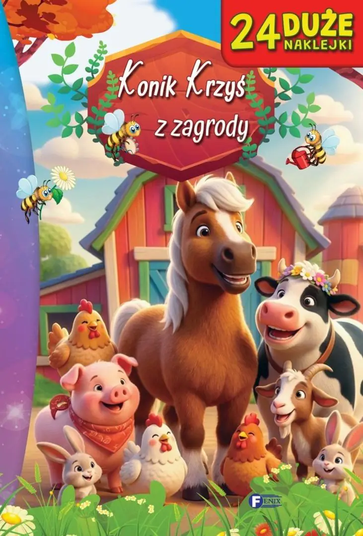 Książka - Konik Krzyś z zagrody