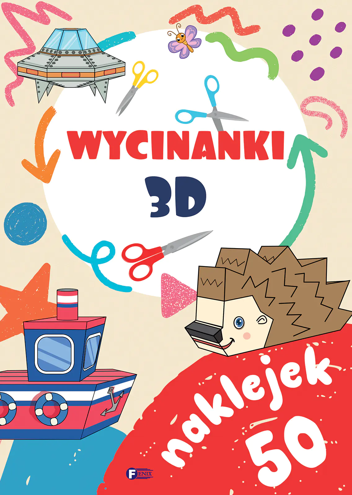 Książka - Wycinanki 3D