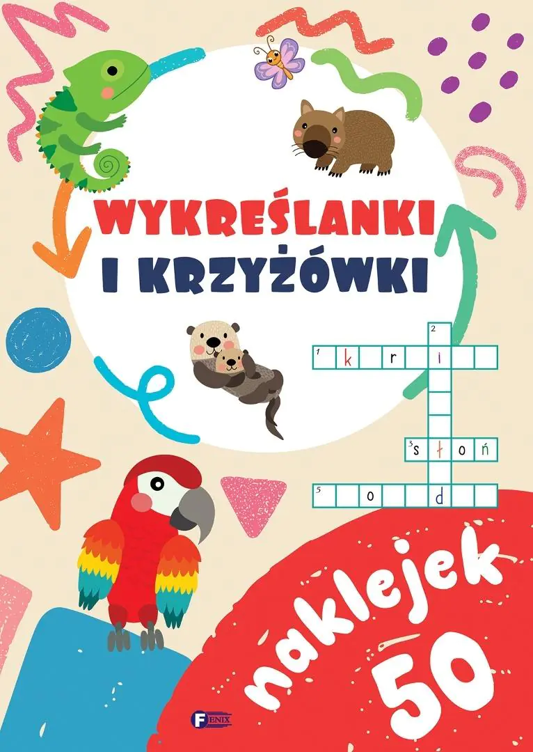 Książka - Wykreślanki i krzyżówki