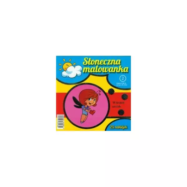 Książka - Słoneczna malowanka 2 W krainie wróżek