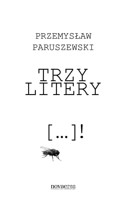 Książka - Trzy litery