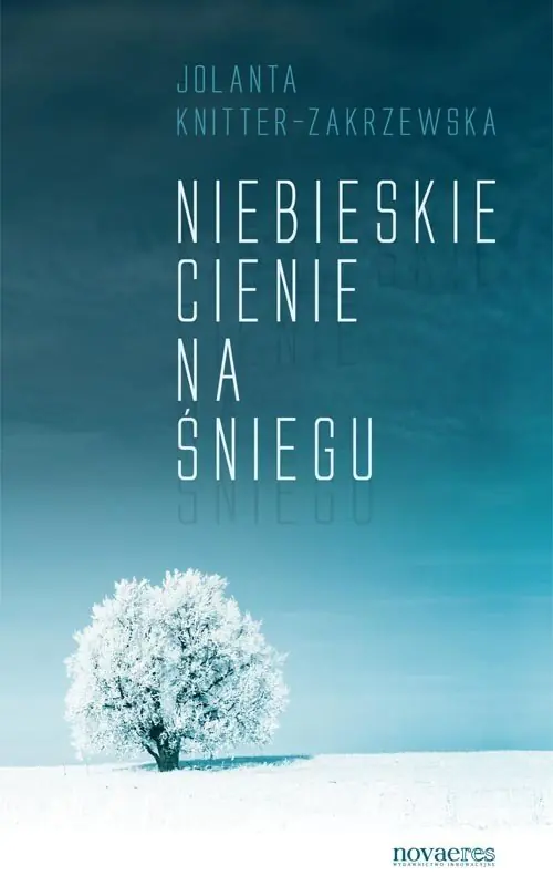 Książka - Niebieskie cienie na śniegu