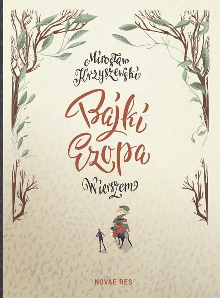 Książka - Bajki Ezopa wierszem - Mirosław Krzyszewski 