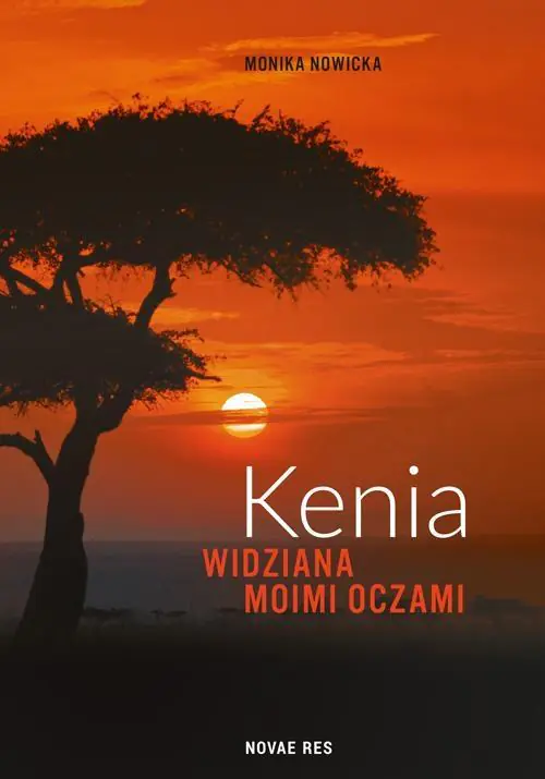 Książka - Kenia widziana moimi oczami