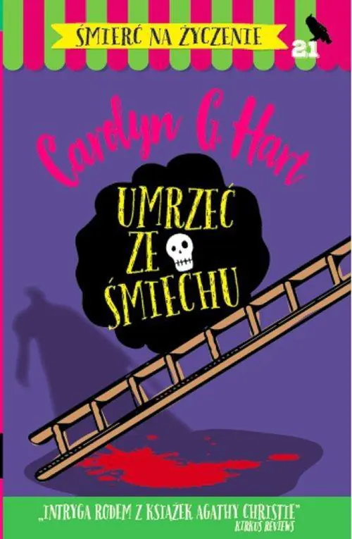 Książka - Śmierć na życzenie T.21 Umrzeć ze śmiechu