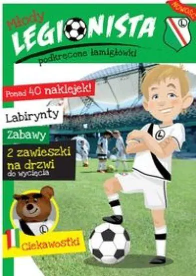 Książka - Młody Legionista. Podkręcone łamigłówki T.1