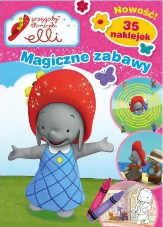 Książka - Przygody Słoniczki Elli. Magiczne zabawy