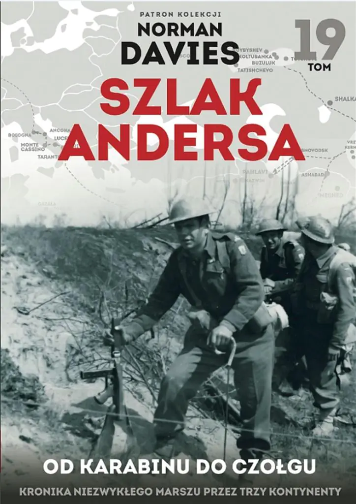 Książka - Szlak Andersa T.19 Od karabinu do czołgu