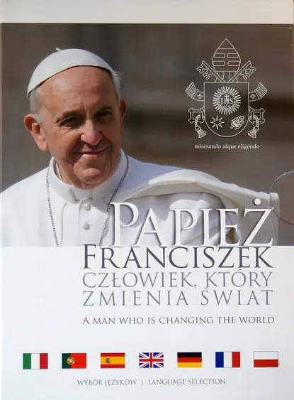 Książka - Papież Franciszek. Człowiek, który zmienia świat DVD - .