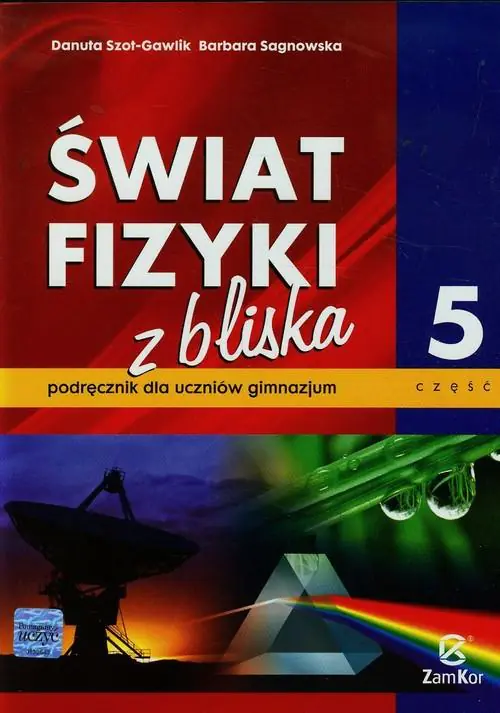 Książka - Fizyka GIM Świat Fizyki z bliska cz.5 podr  ZamKor