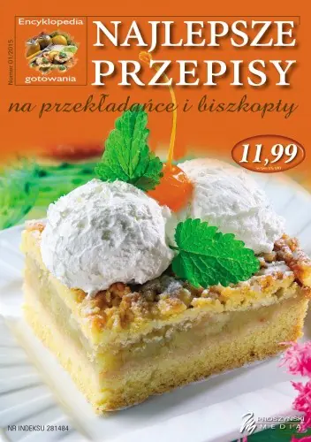 Książka - Najlepsze przepisy na przekładańce i biszkopty