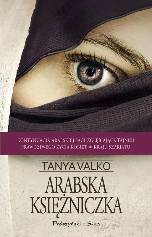 Książka - Arabska księżniczka. Duże Litery