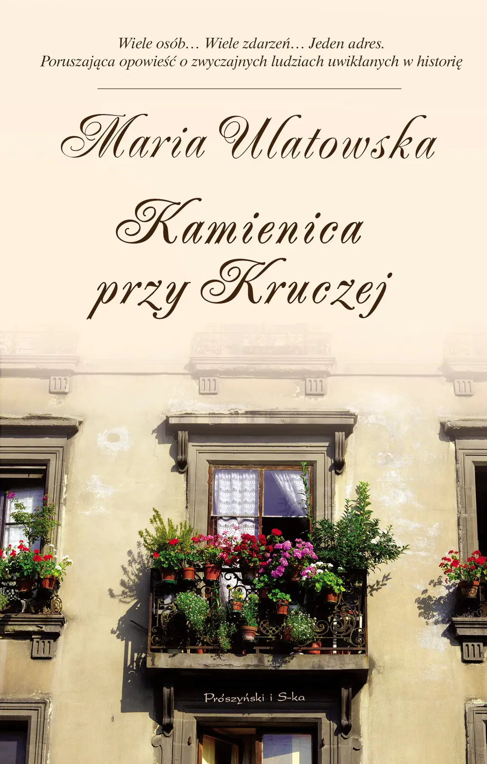 Książka - Kamienica przy kruczej. Duże Litery