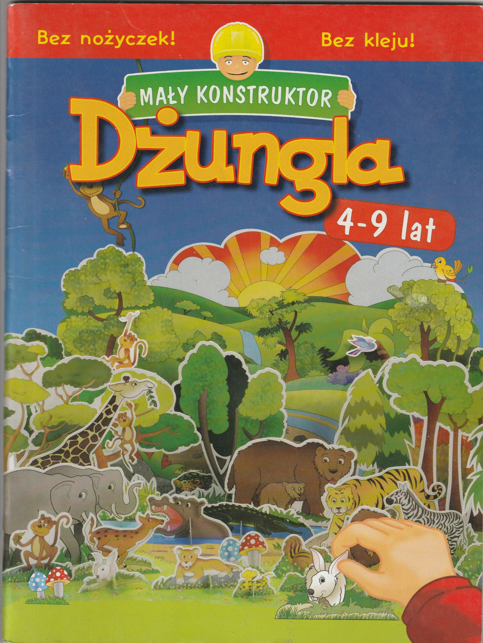 Książka - Dżungla. Mały konstruktor